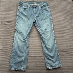 Levi's 559 Jeans Men 36/32 (36/31.5 Measured) Blue Cotton Relaxed Straight Fit.